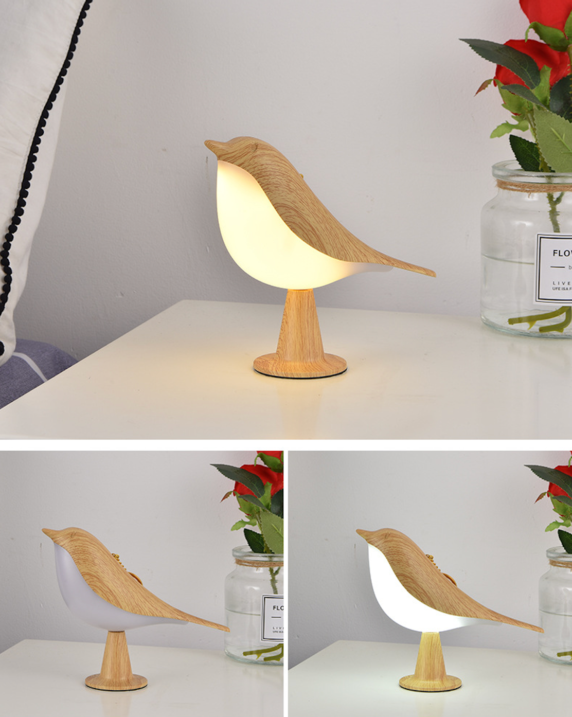 Creative Magpie Aromatherapy Lamp - Perfect for Car and Bedroom Décor